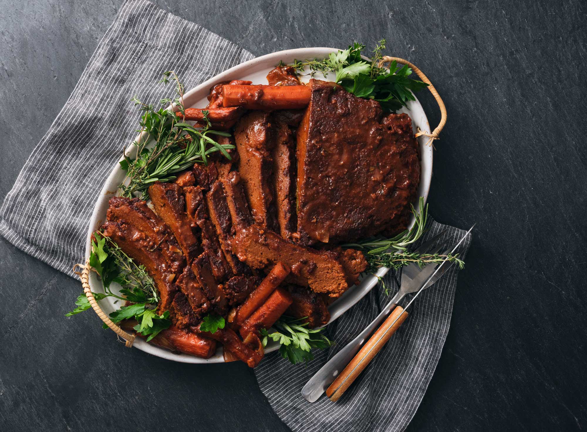 Photo of Plant-Based Brisket